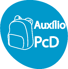 Auxílio Kit Pcd. Auxílio financeiro no valor de R$ 400,00 para custear despesas com transporte, alimentação e material didático. Somente para estudantes com deficiência. É concedido por meio de edital publicado uma vez ao ano. A inscrição é no SIGAEST. 